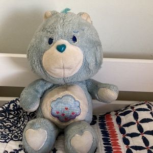 Light blue Grumpy Rain Cloud CareBear